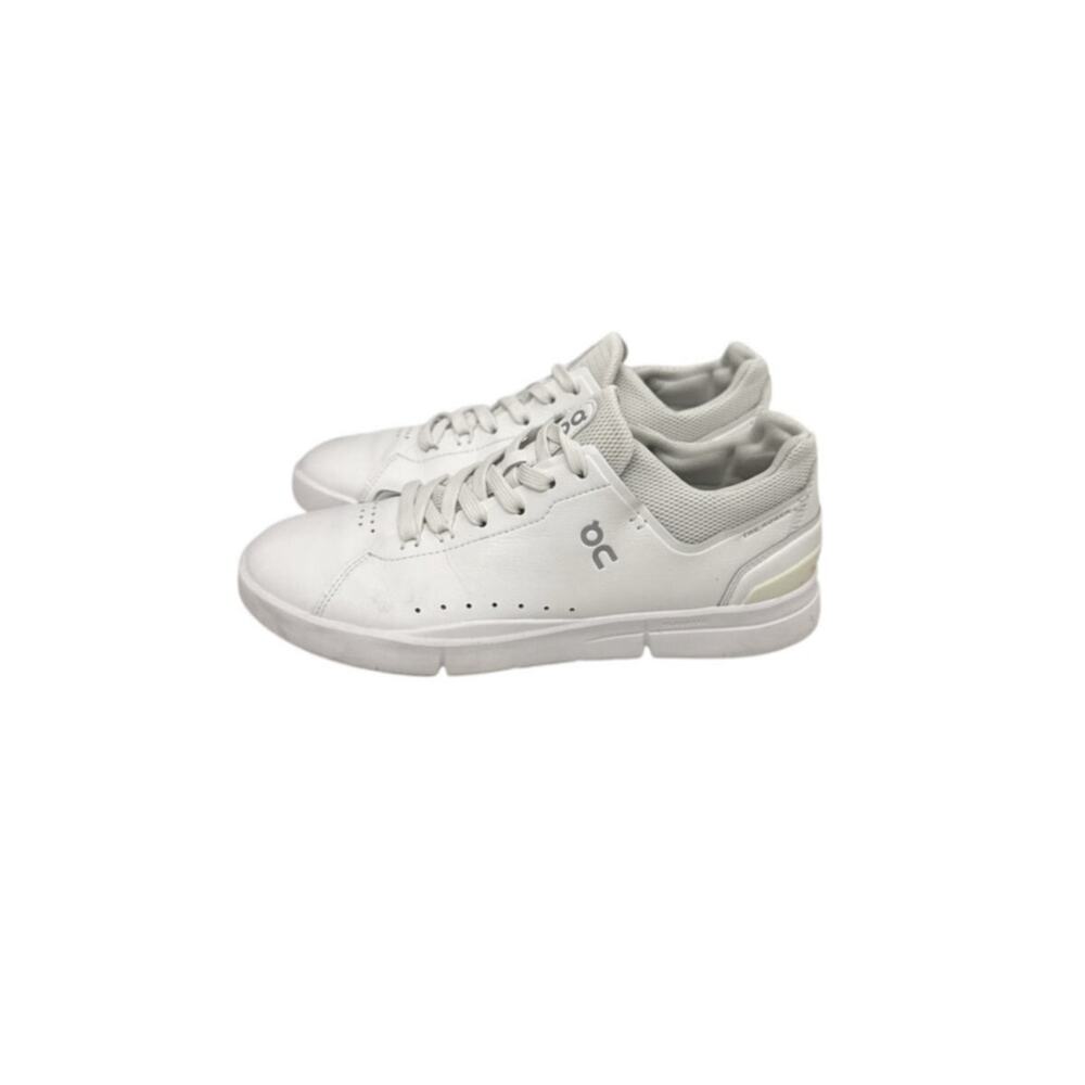 On Running Shoes "The Roger Advantage" White Tennis Sneakers Women's 8.5